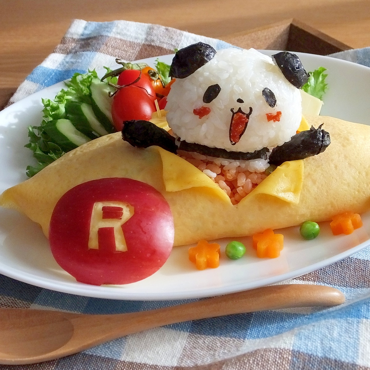 お買いものパンダのパンダフル オムライス レシピ 作り方 By Cherry05 楽天レシピ お買いものパンダのパンダフル オムライス レシピ 作り方 By Cherry05 楽天レシピ